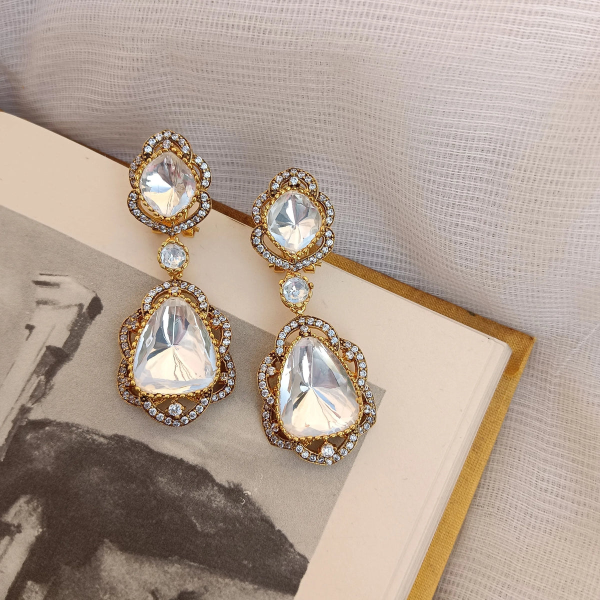 Moissainte Drop Earrings