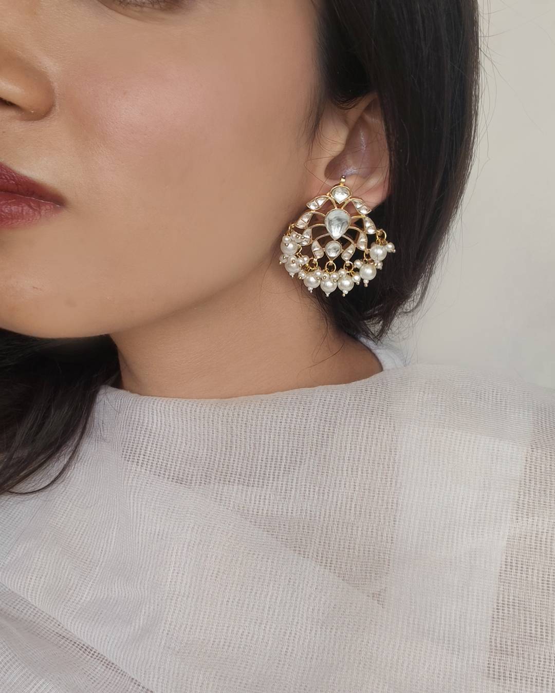 Leaf Oversized Studs