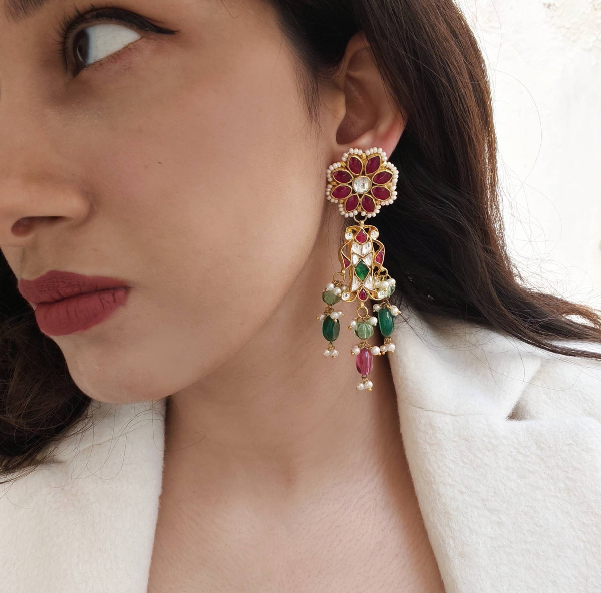 Multicolour Fish Earrings