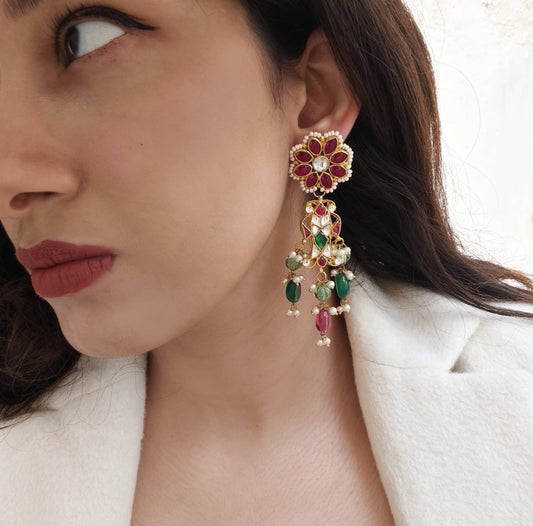 Multicolour Fish Earrings